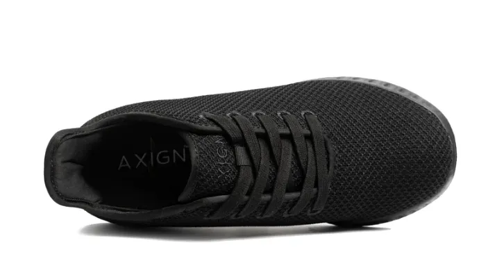 Axign River Lightweight Casual Orthotic Shoe - Black (Womens)