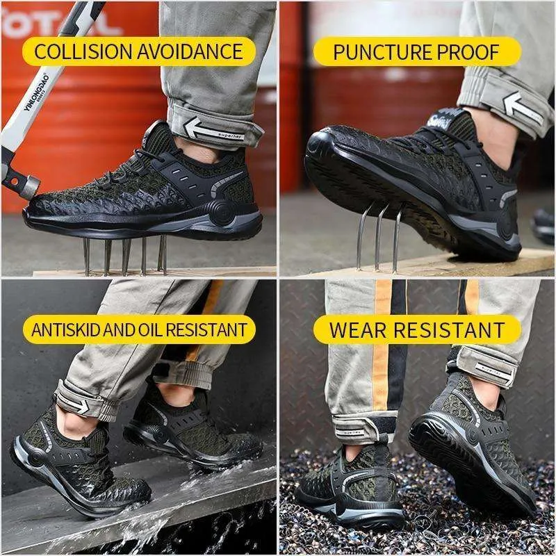 C Chambers Lightweight Cushion Steel Toe Shoes