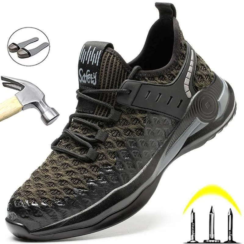 C Chambers Lightweight Cushion Steel Toe Shoes
