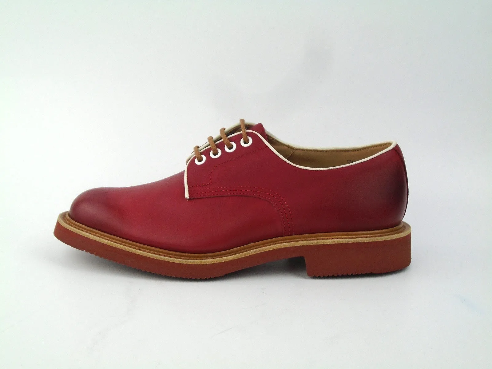 Daniel Derby Shoe - Red Funchal
