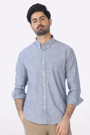 Dotted Textured Casual Shirt