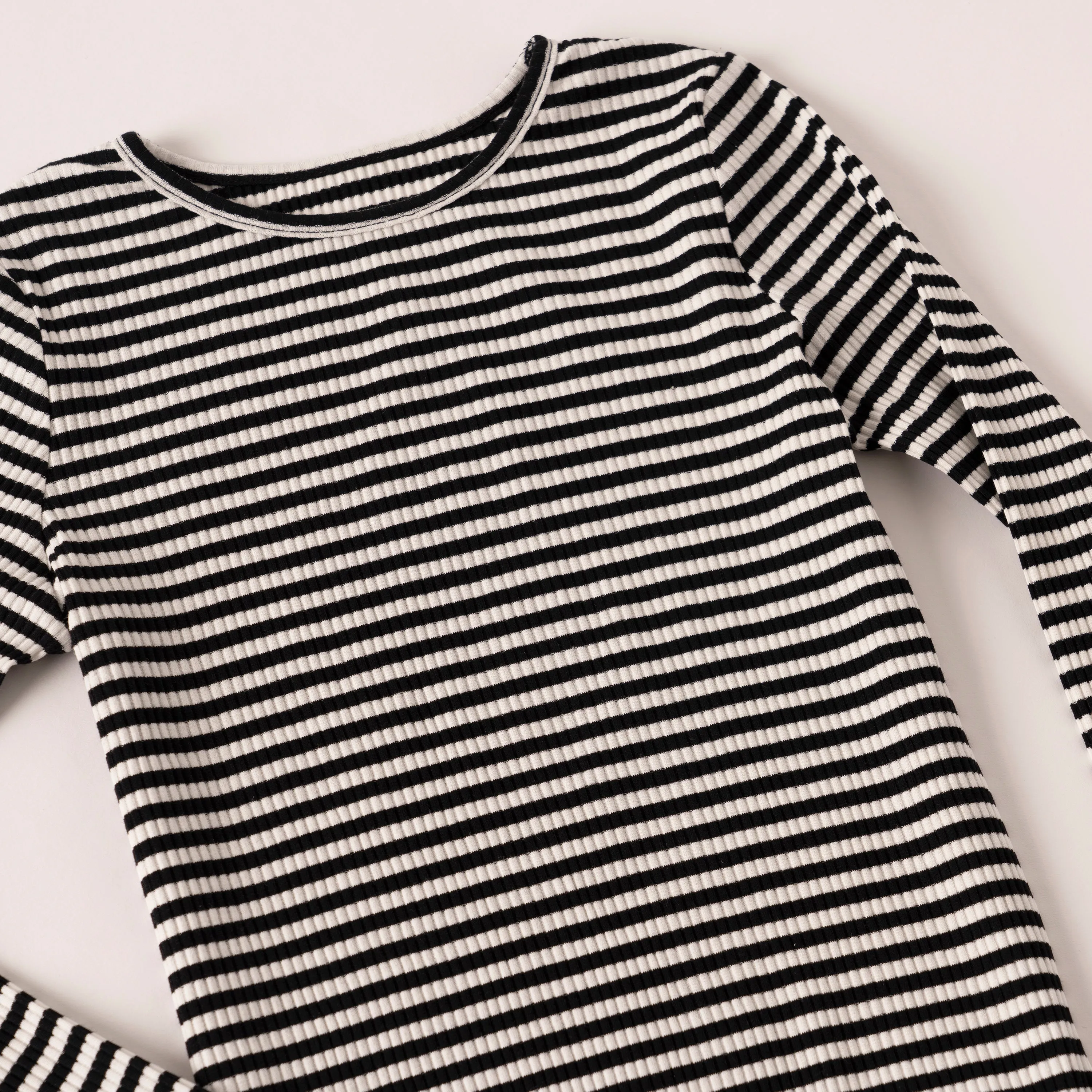 Even Stripe Lettuce Tee - Plus