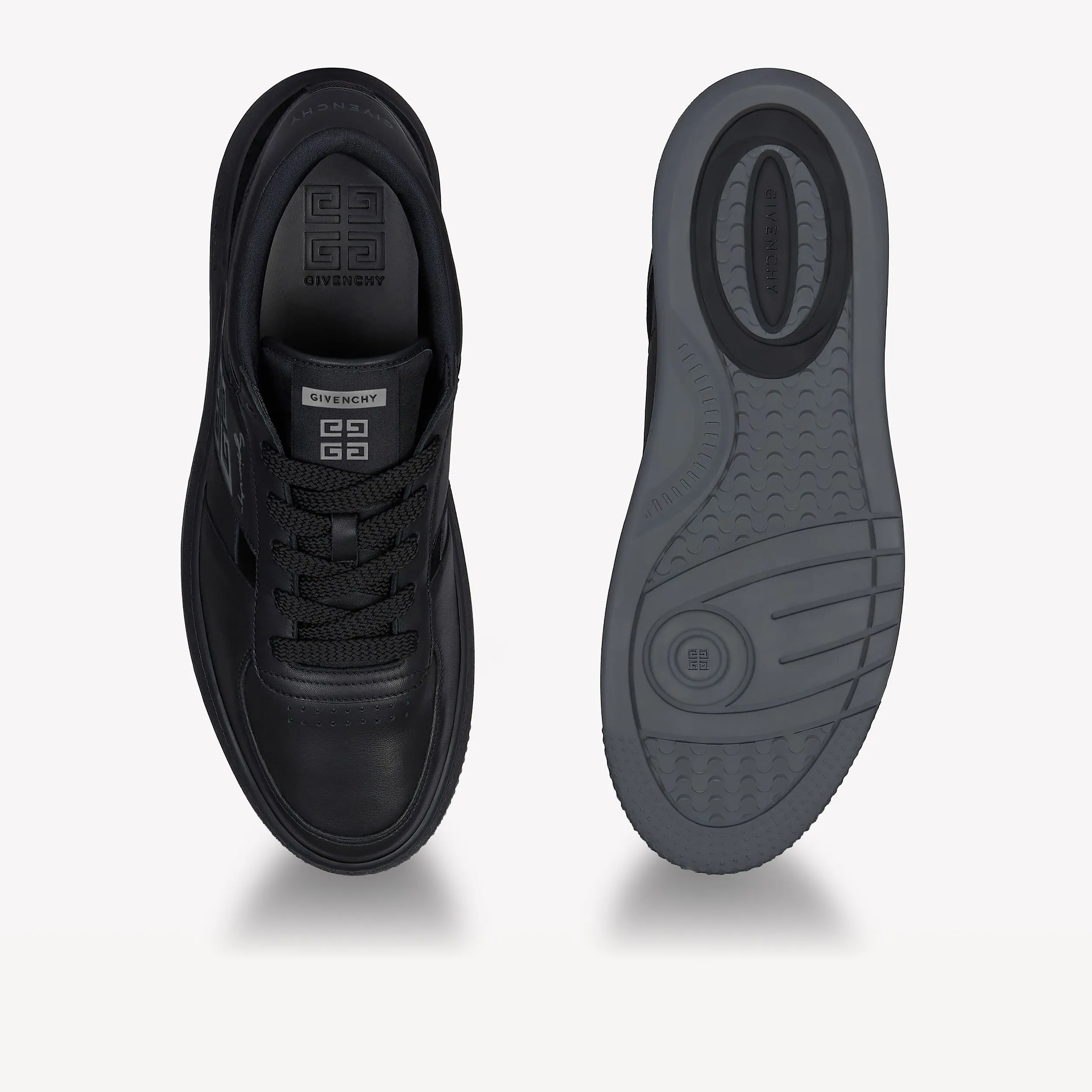 Givenchy G Move Leather And Suede Sneaker
