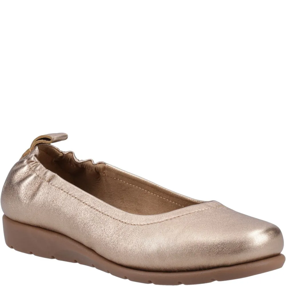 Gold Skylar Ballerinas