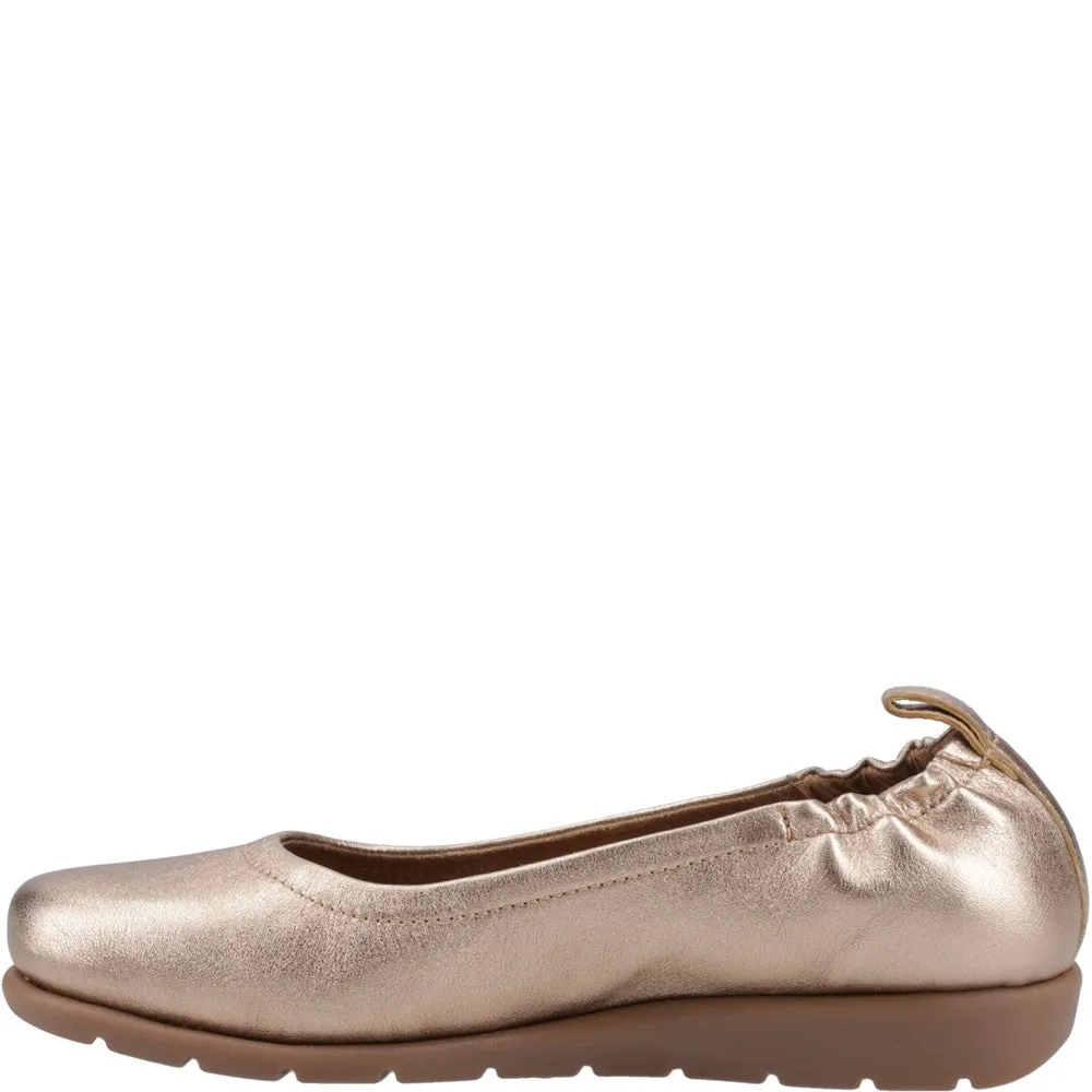 Gold Skylar Ballerinas