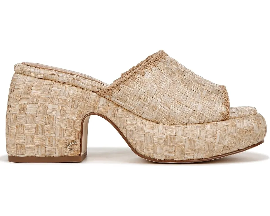 ILYSE RAFFIA SANDAL SLIDES