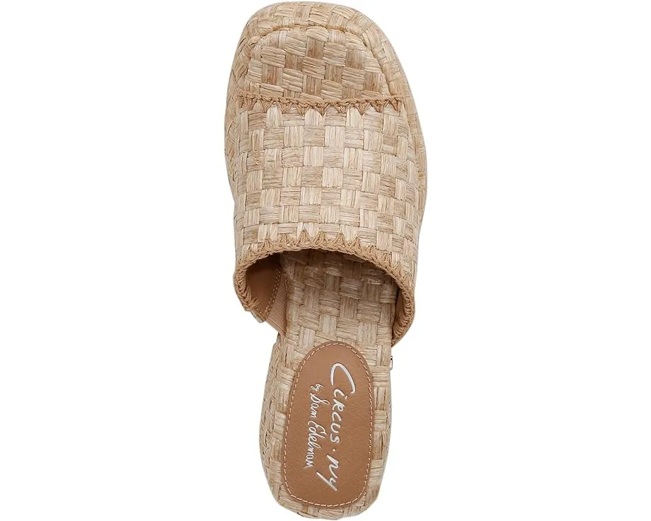ILYSE RAFFIA SANDAL SLIDES