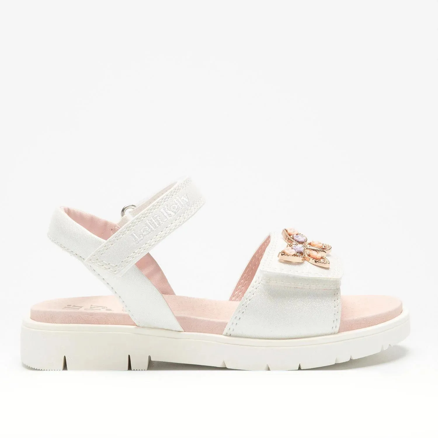Lelli Kelly Alice Sandals White