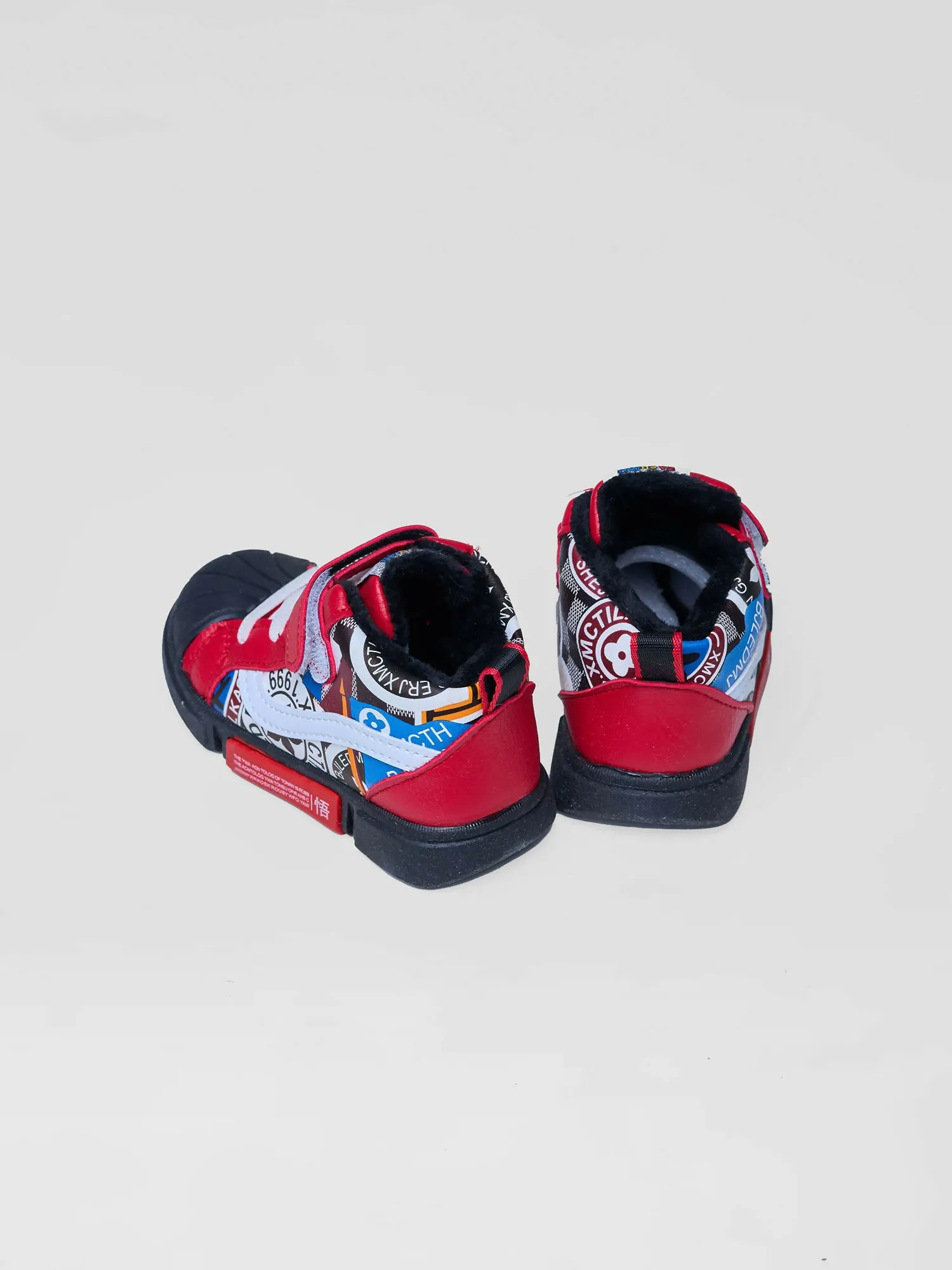 Raffiti Sneakers - Red / Black