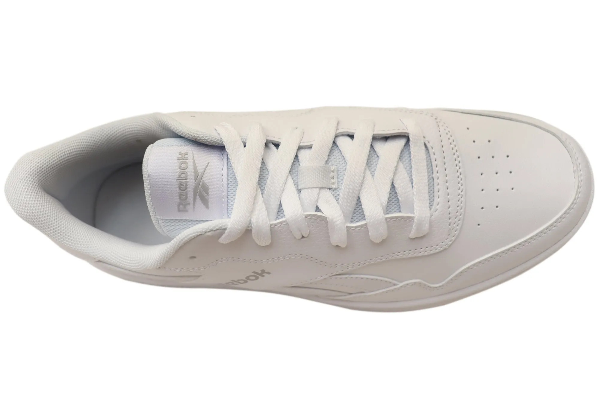 Reebok BB 1000 Mens Comfortable White Lace Up Sneakers