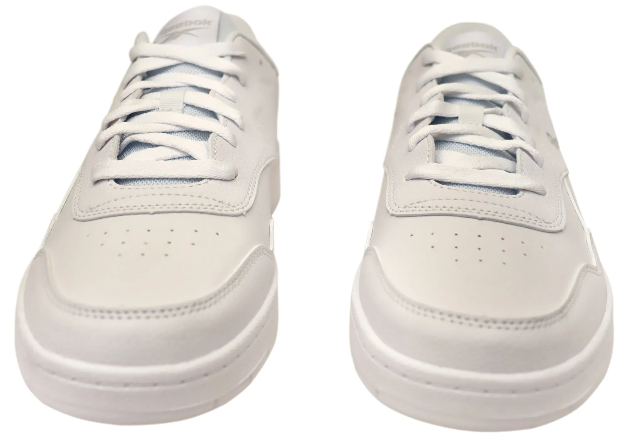 Reebok BB 1000 Mens Comfortable White Lace Up Sneakers