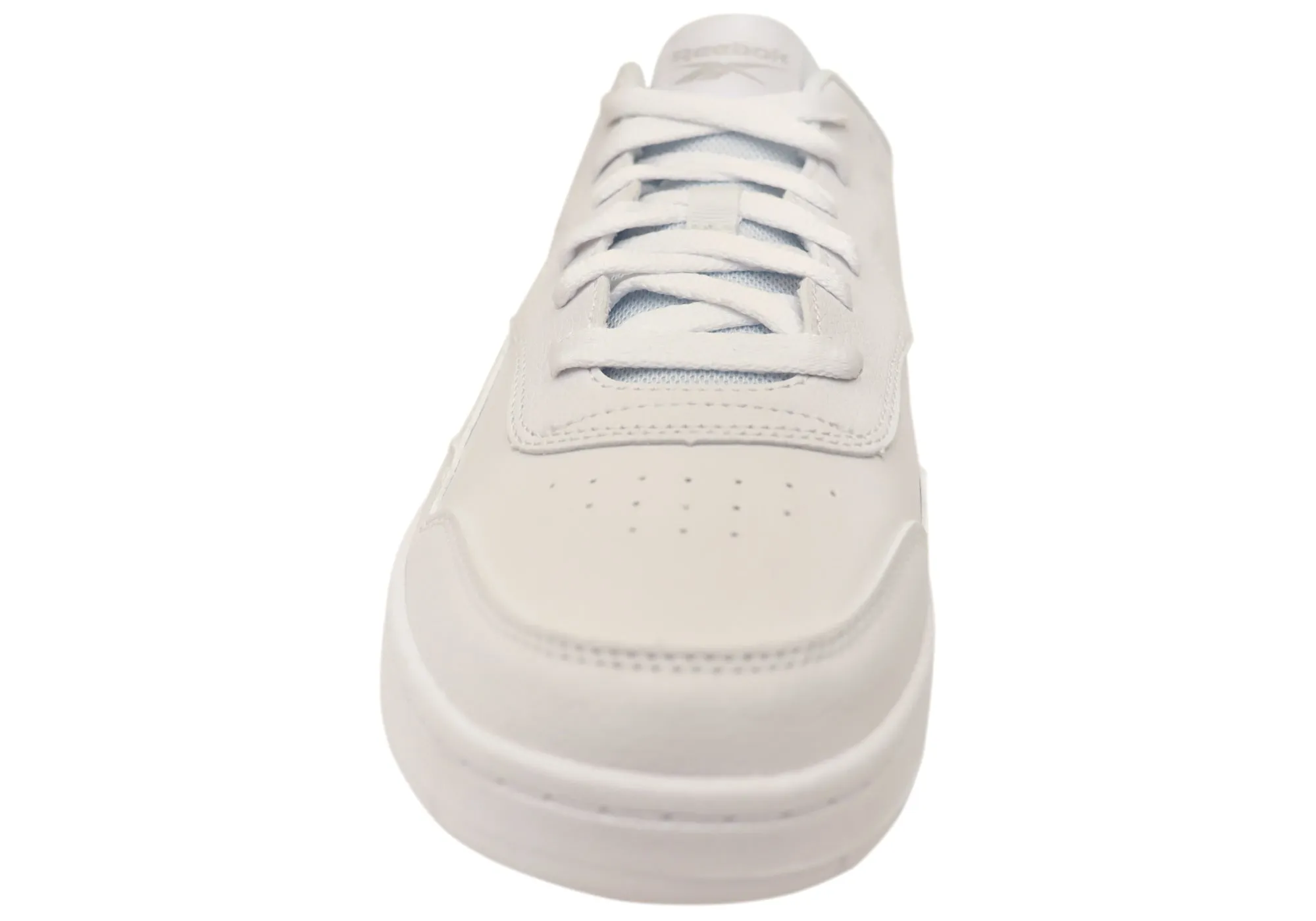 Reebok BB 1000 Mens Comfortable White Lace Up Sneakers