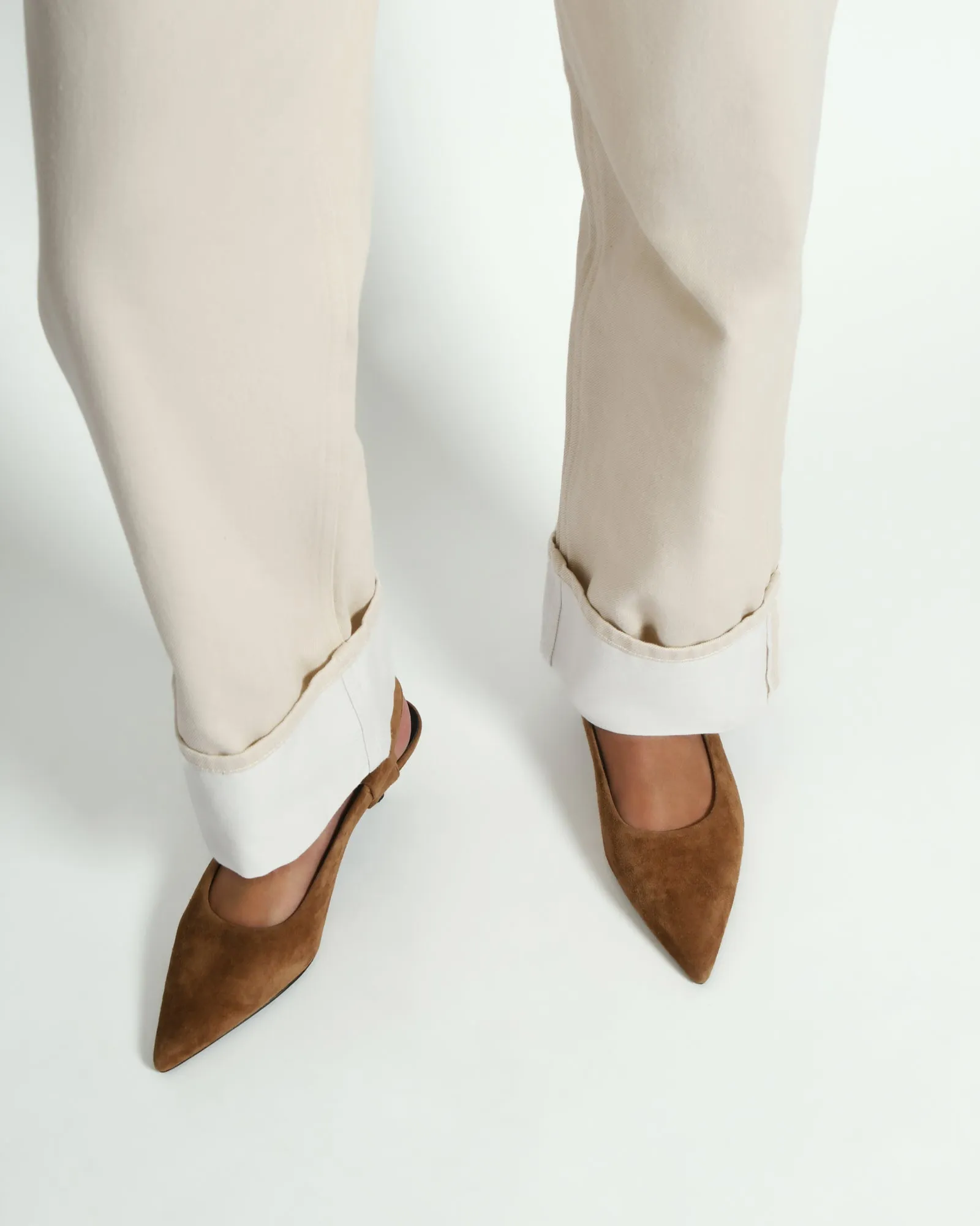 ROSA LOW HEELS BISCUIT SUEDE
