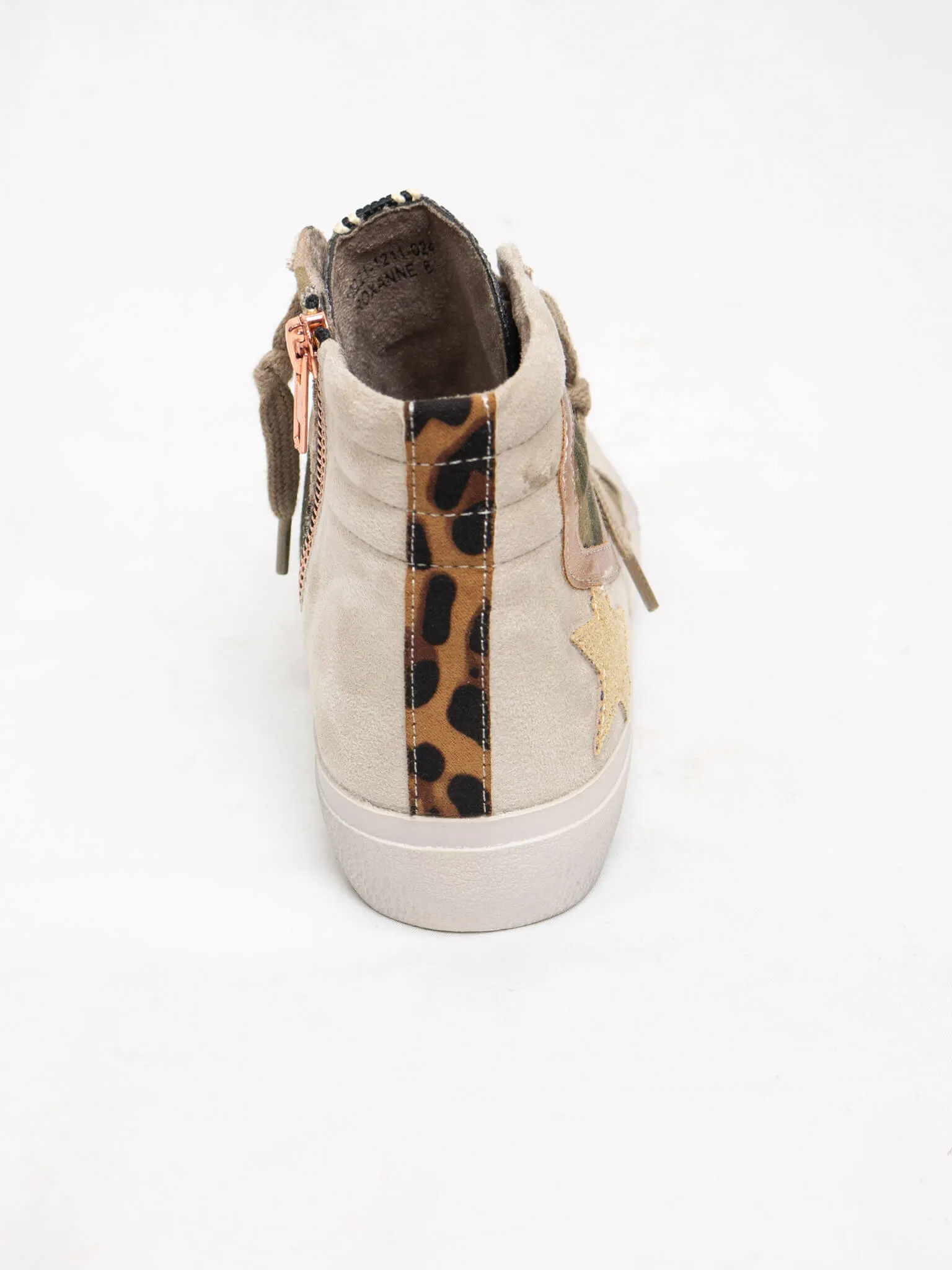 Roxanne High Top Camo Sneaker