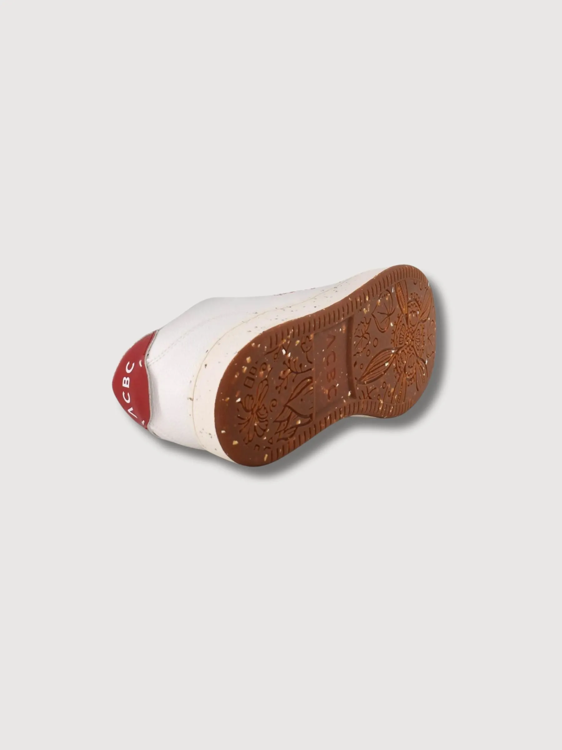 Sneaker Evergreen White Red Apple Vegan Leather | ACBC
