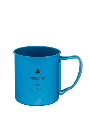 SNOW PEAK - TITANIUM SINGLE CUP 450 ANODISED
