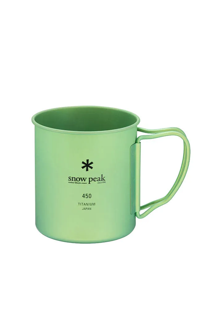 SNOW PEAK - TITANIUM SINGLE CUP 450 ANODISED