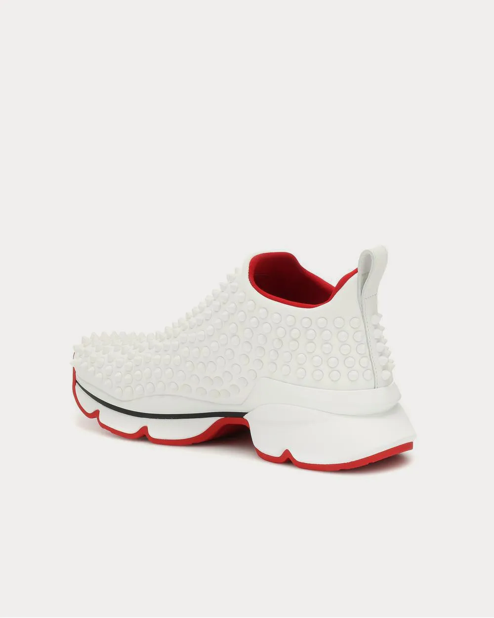 Spike Sock White Low Top Sneakers