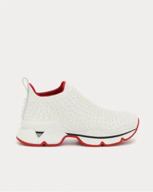 Spike Sock White Low Top Sneakers
