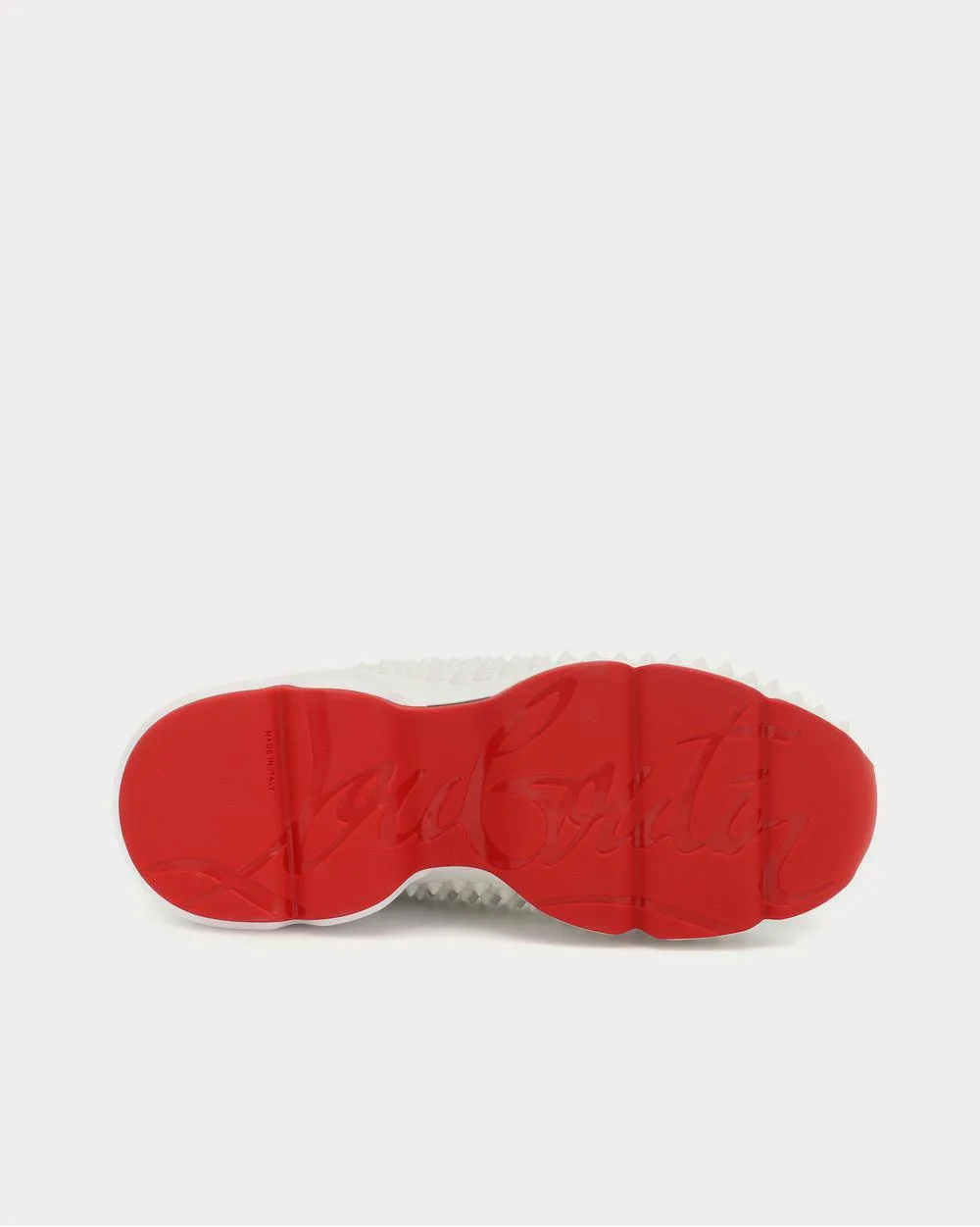 Spike Sock White Low Top Sneakers