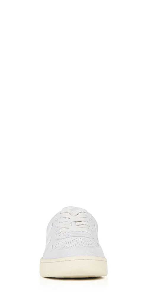 V-90 Leather Sneakers Gravel White