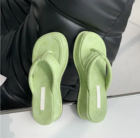 Women Slippers New Clip Toe Sandals