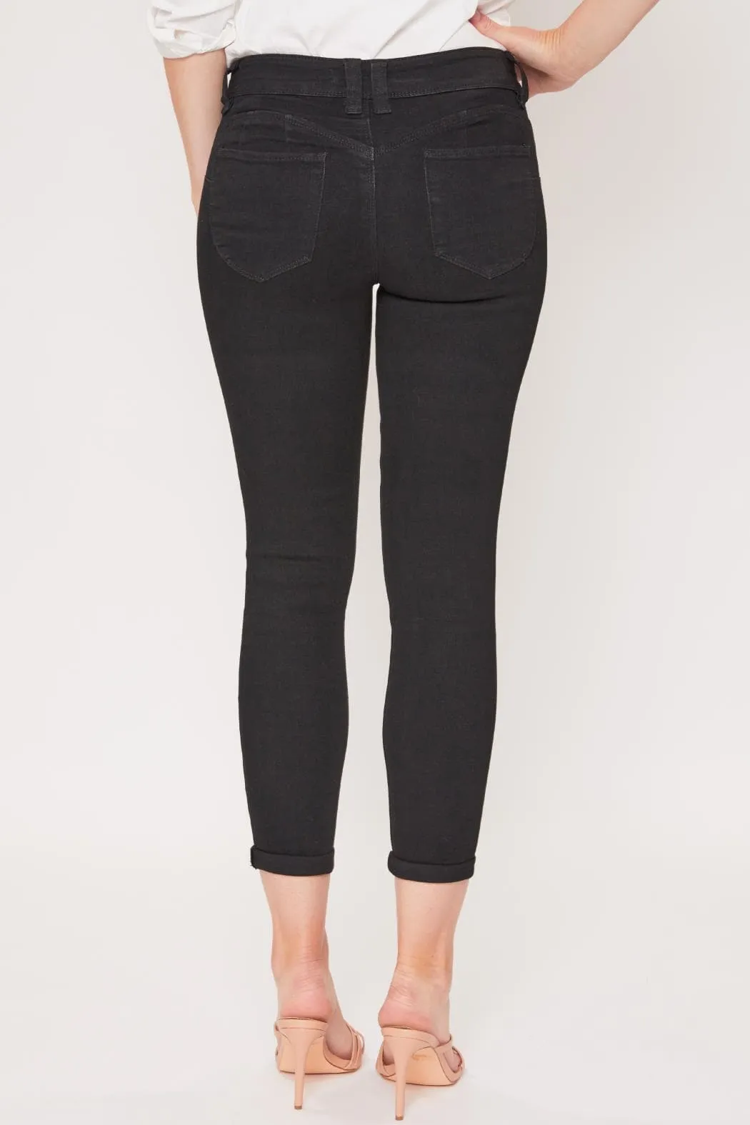 Women's Sustainable WannaBettaButt Cuff Ankle Jeans
